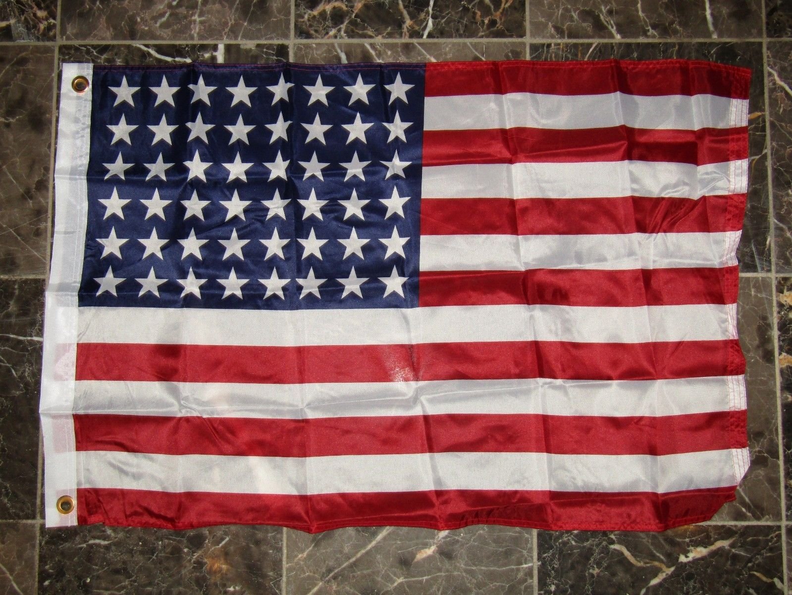 Bandiera USA 2'x3' In Poliestere/nylon Intrecciato - 11 Stelle, Prima Nazionale - Trade Winds