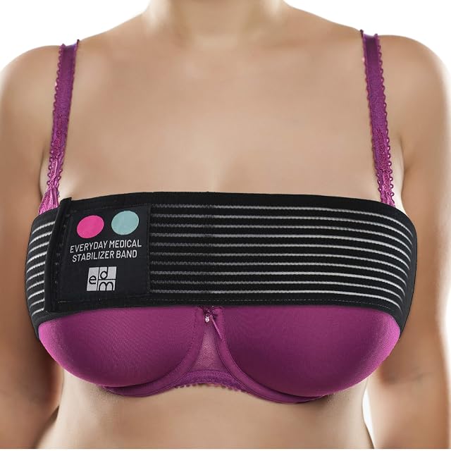 Everyday Medical Breast Implant Stabilizer Band I Post Surgery Breast Augmentation and Reduction Strap I Chest Belt I