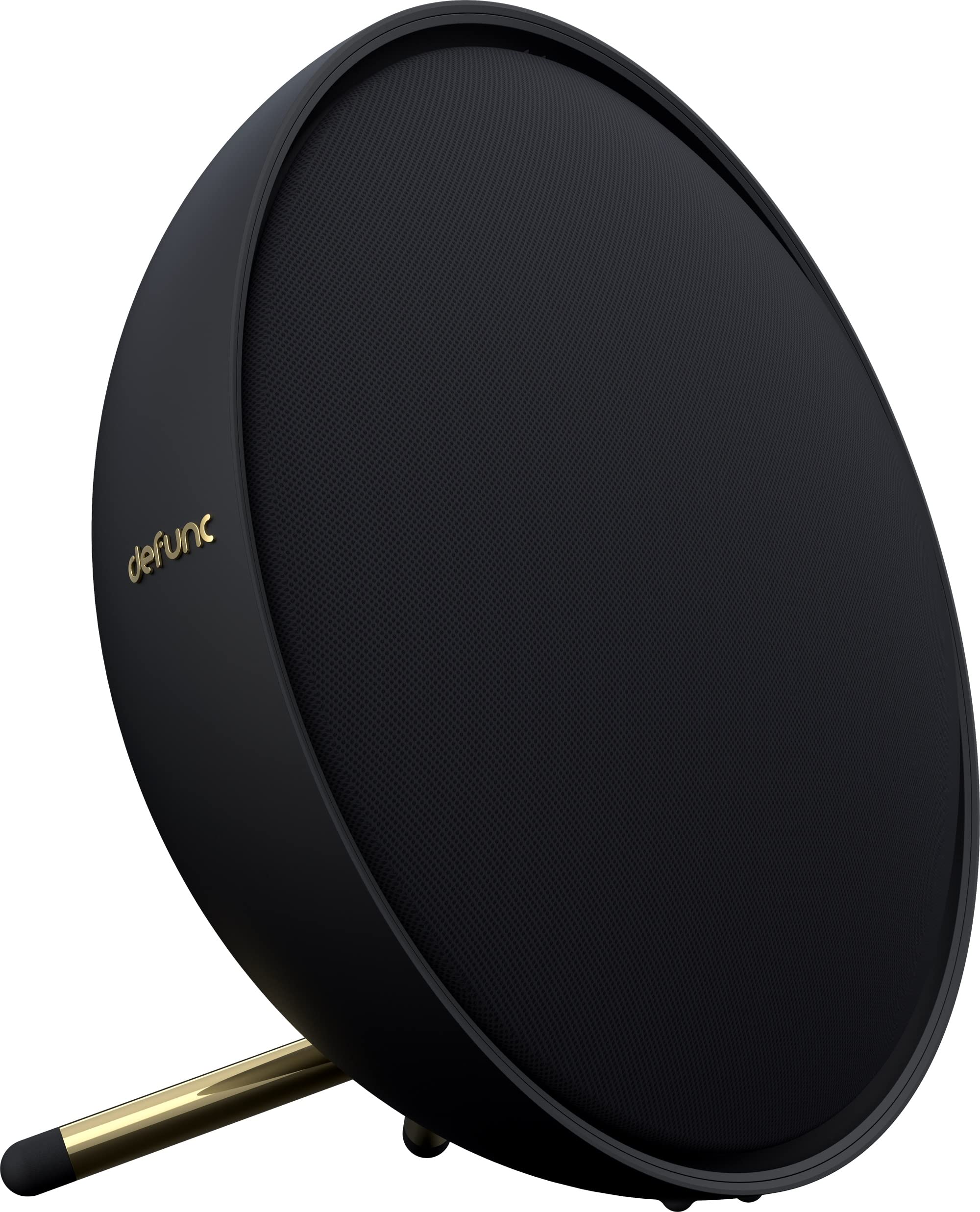 Defunc Haut-Parleur Intelligent Multiroom Home 100W - Enceinte Bluetooth 5.0 Compatible avec Alexa et Airplay2, Son Puissant et de Haute Qualité, Support Mural ou de Sol, Noir