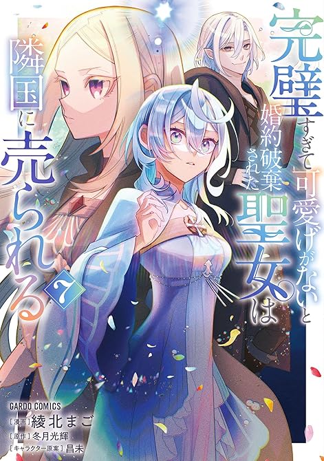 『完璧すぎて可愛げがないと婚約破棄された聖女は隣国に売られる 7』の表紙イラスト 電子書籍 漫画