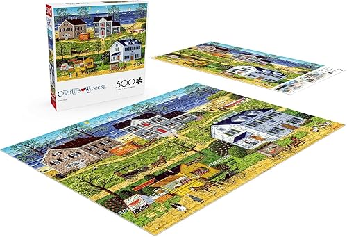 Miniatura 4 de Buffalo Games - Charles Wysocki - Gulls Nest - Rompecabezas de 500 piezas para adultos desafiante rompecabezas perfecto para noches de juego - 500