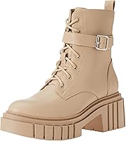 Vista 1 de The Drop Botas de combate con plataforma con cordones Koi para mujer