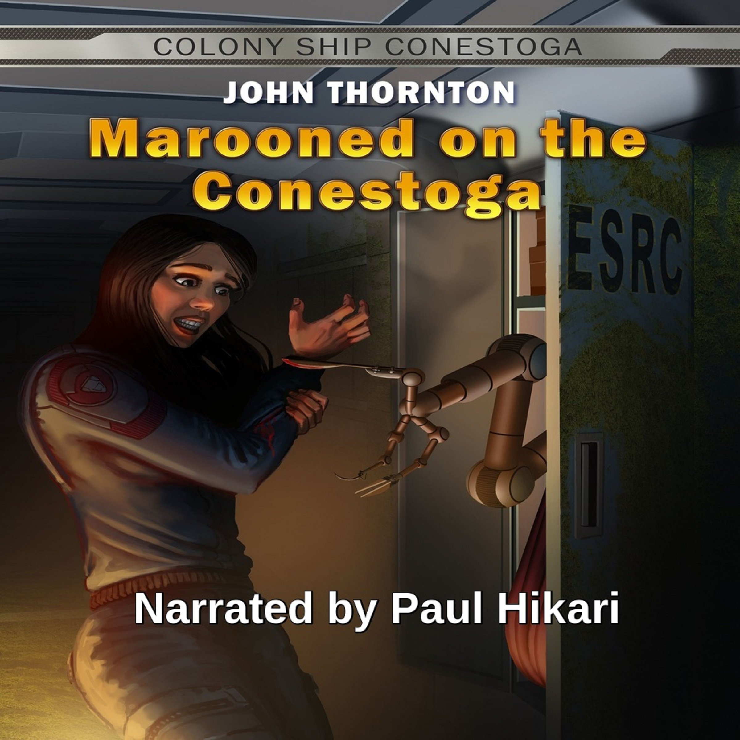 Cover art for Marooned on the Conestoga
