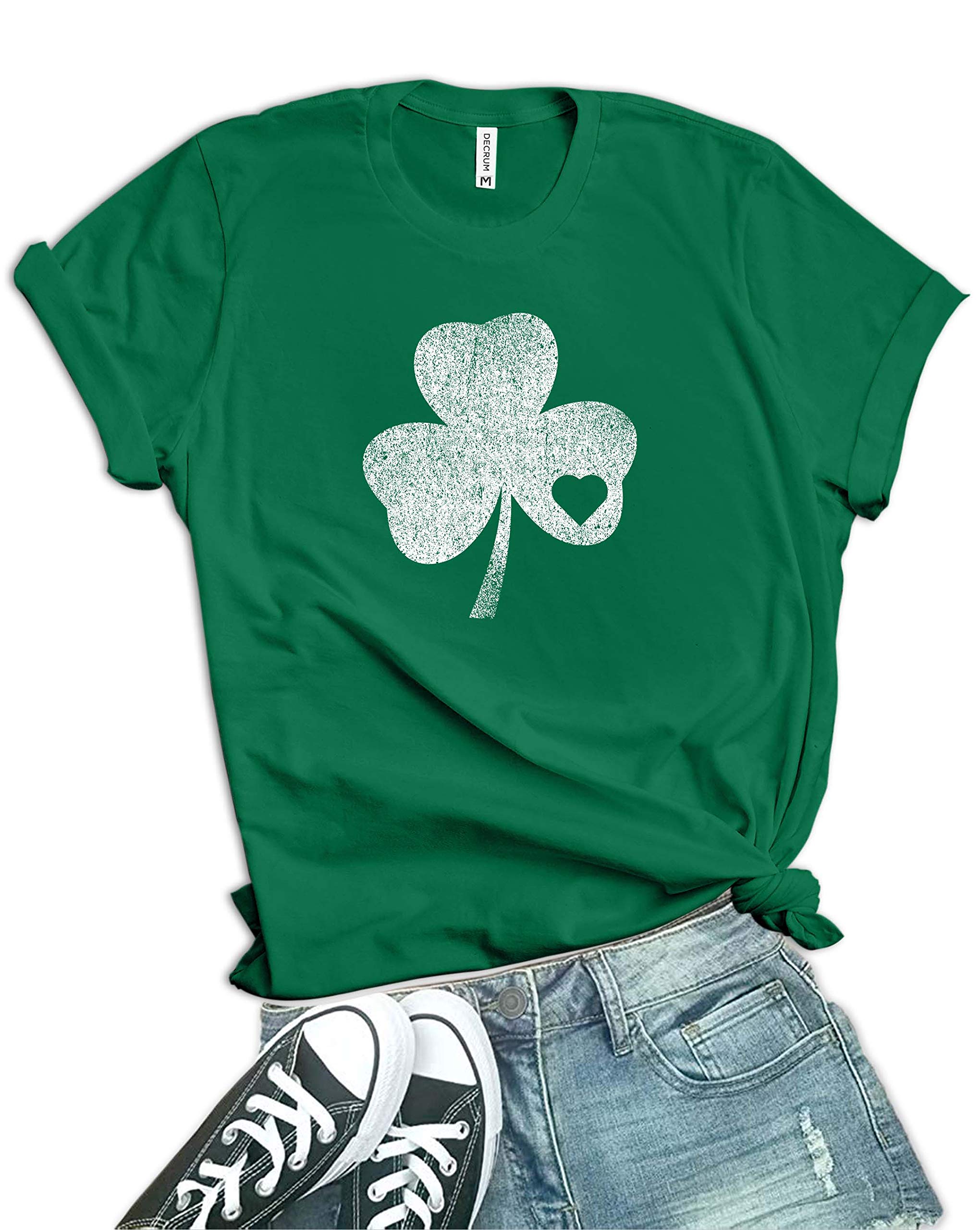 DecrumSt Patricks Day Shirt Women - Magically Delicious Shenanigans Shamrock Patty's Irish Saint Patricks Day Outfits