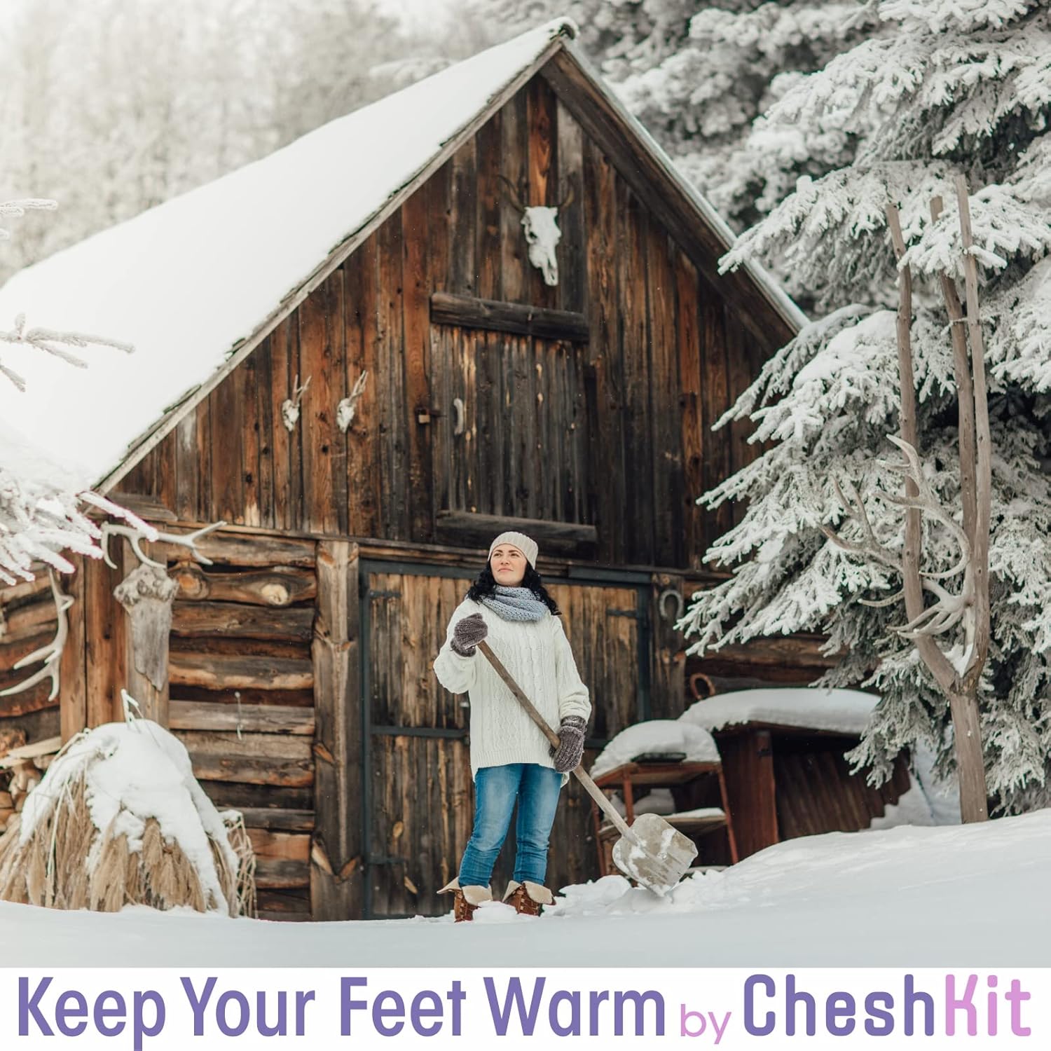 Cozy Warm Boot Liner Socks - Hiking Outdoor Sport - Polartec Fleece Winter Socks - Image 2