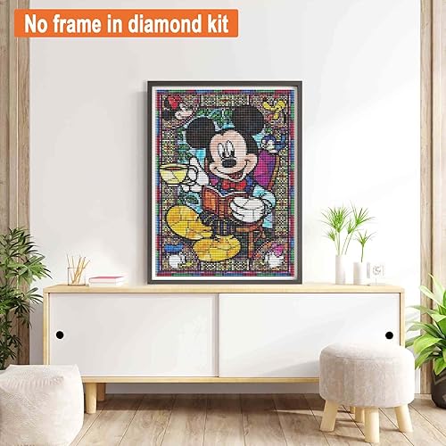 Miniatura 4 de PALODIO Kits de pintura de diamantes 5D para adultos, kit de arte de diamantes para adultos, pintura por números, taladro redondo completo, punto de