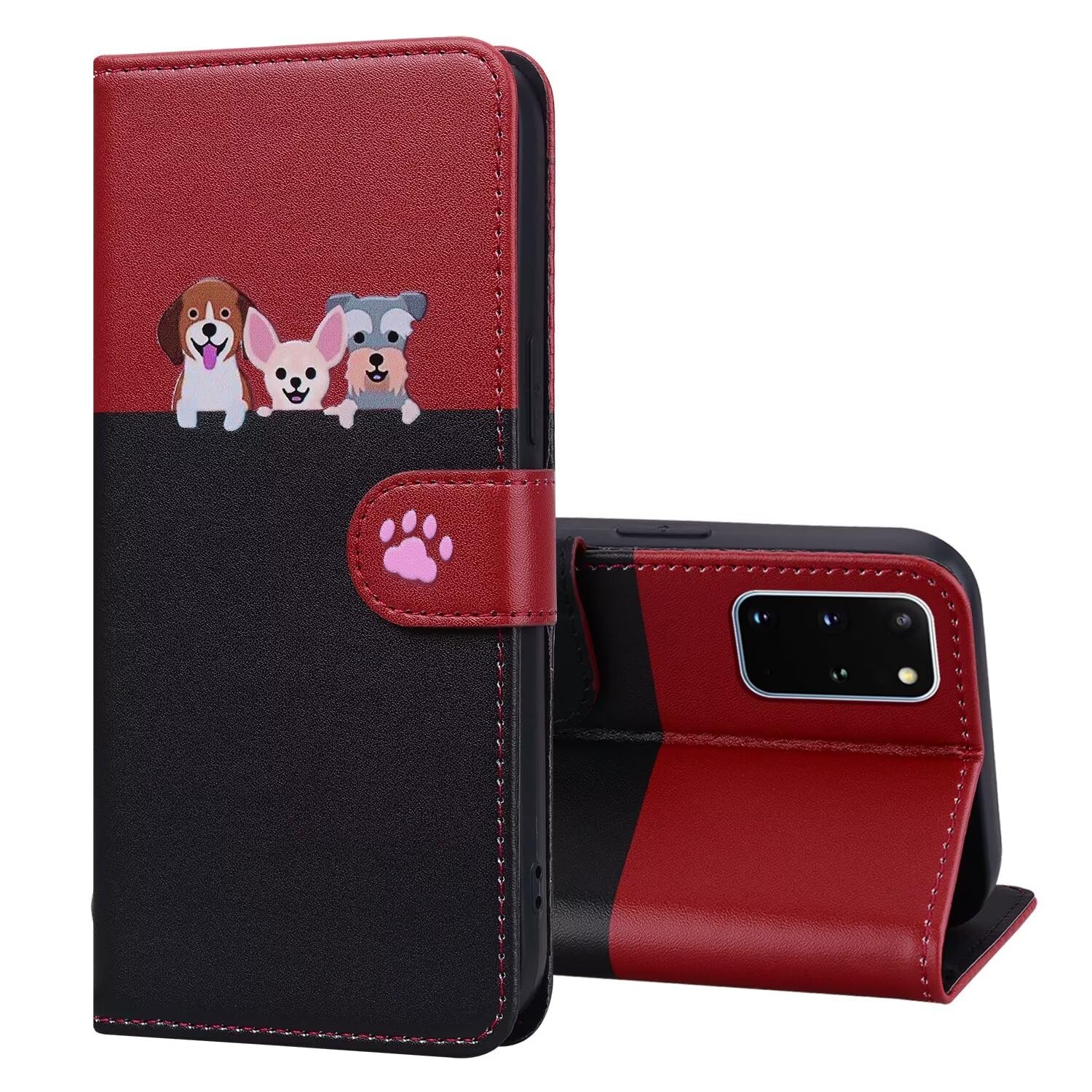Niedliche Katzen Handyhülle Für IPhone 11 - PU Leder Flip Case