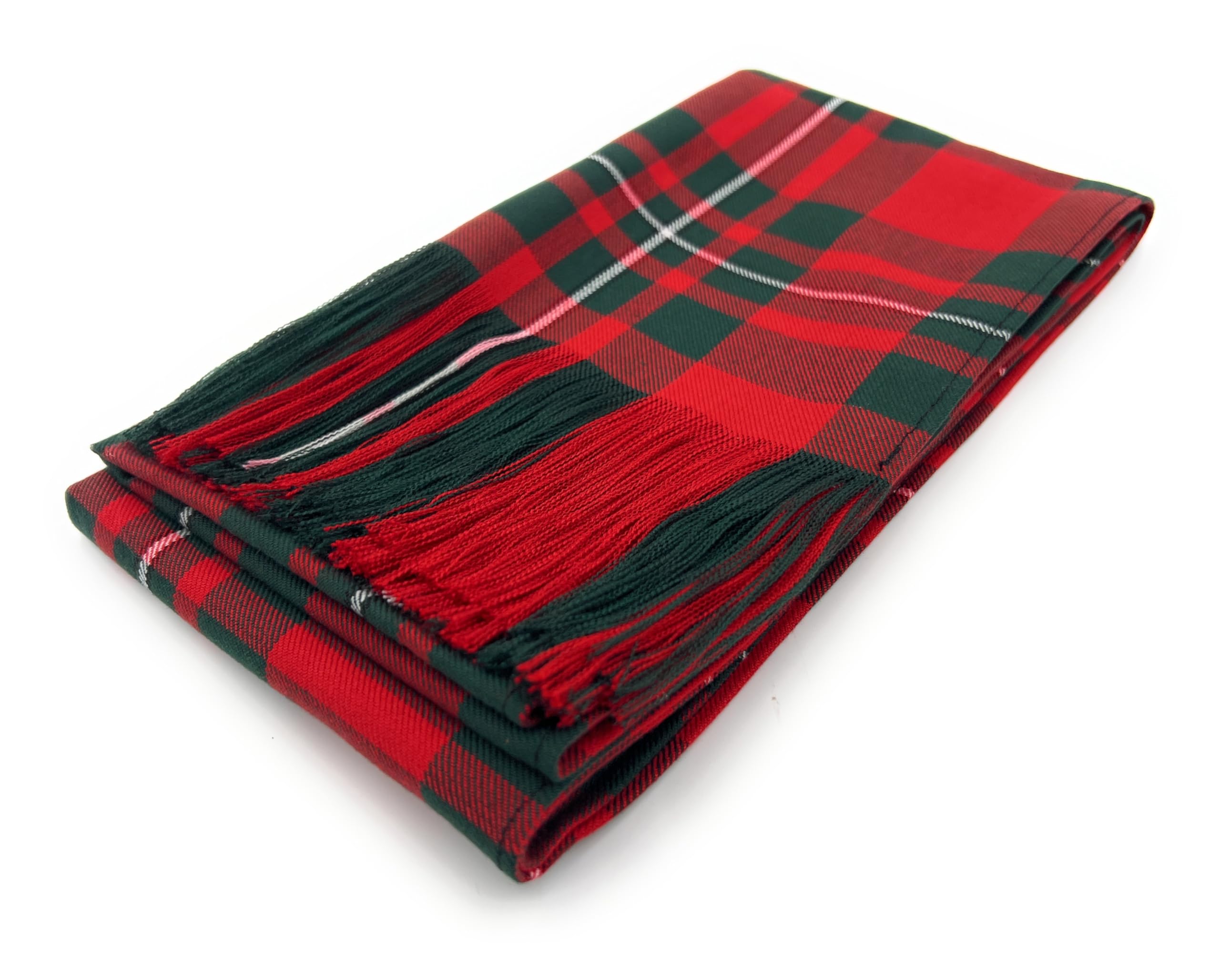 Tartan Tweeds Women's Macgregor Clan Tartan Sashes, Girls Tartan Fringed Sash, Scottish Highland Dance, Wedding, Party, Fancy Dress 28Cm X 228Cm (Macgregor)