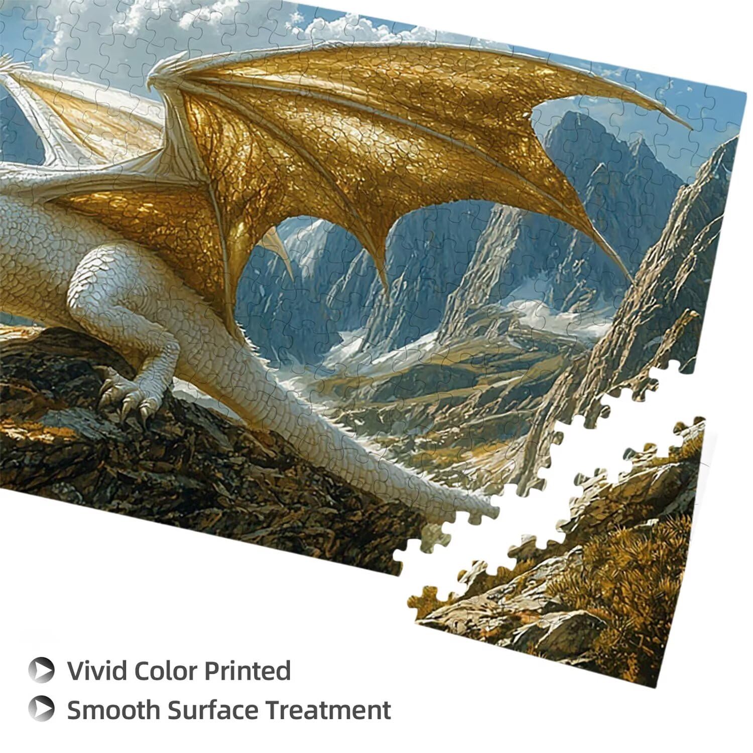 Puzzle de Madera para Adultos 1312 Piezas - Longshan, Obra de Arte de Juego de Rompecabezas para Adultos, Puzzle de Impresión de Alta Definición Multicolor, Pasatiempo Creativo Regalo b-640