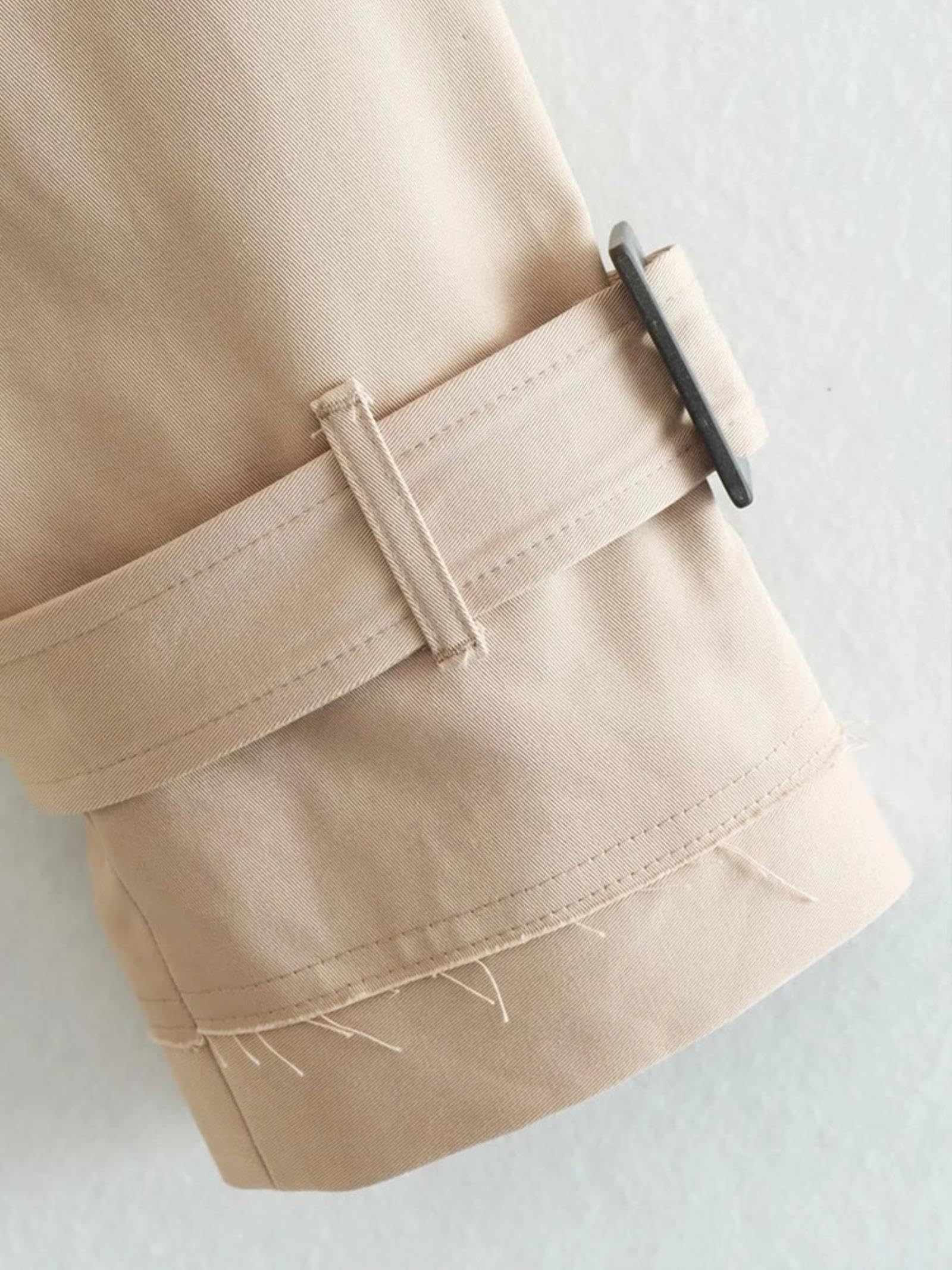 Giacca Donna QIUNI - Doppio Petto, Slim, In Poliestere, Per Ufficio E Casual, Primavera/Autunno - Foto 3