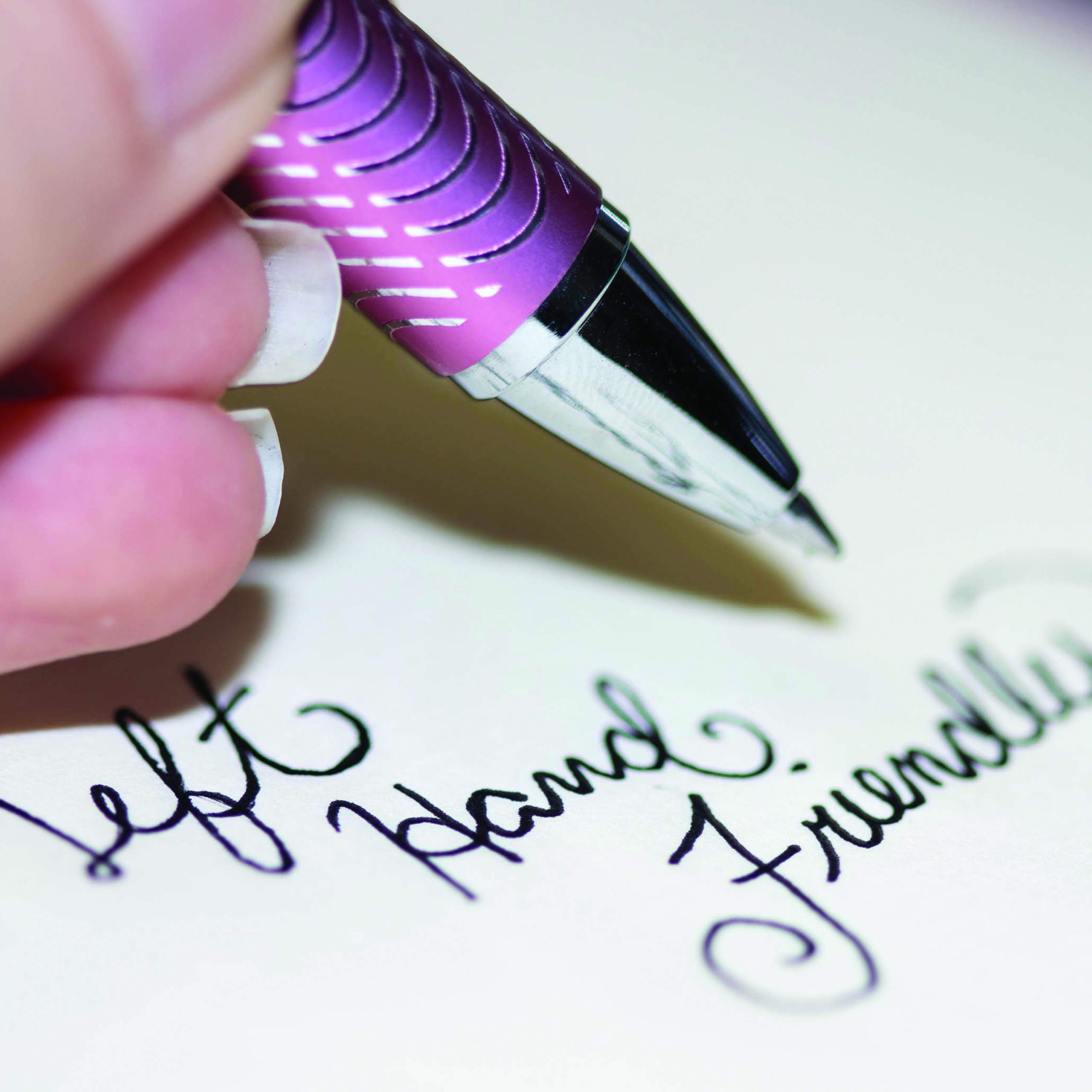 Pentel 0.7 mm punta "EnerGel Sterling nero inchiostro penna – Baby Blue (confezione da 12) rosa
