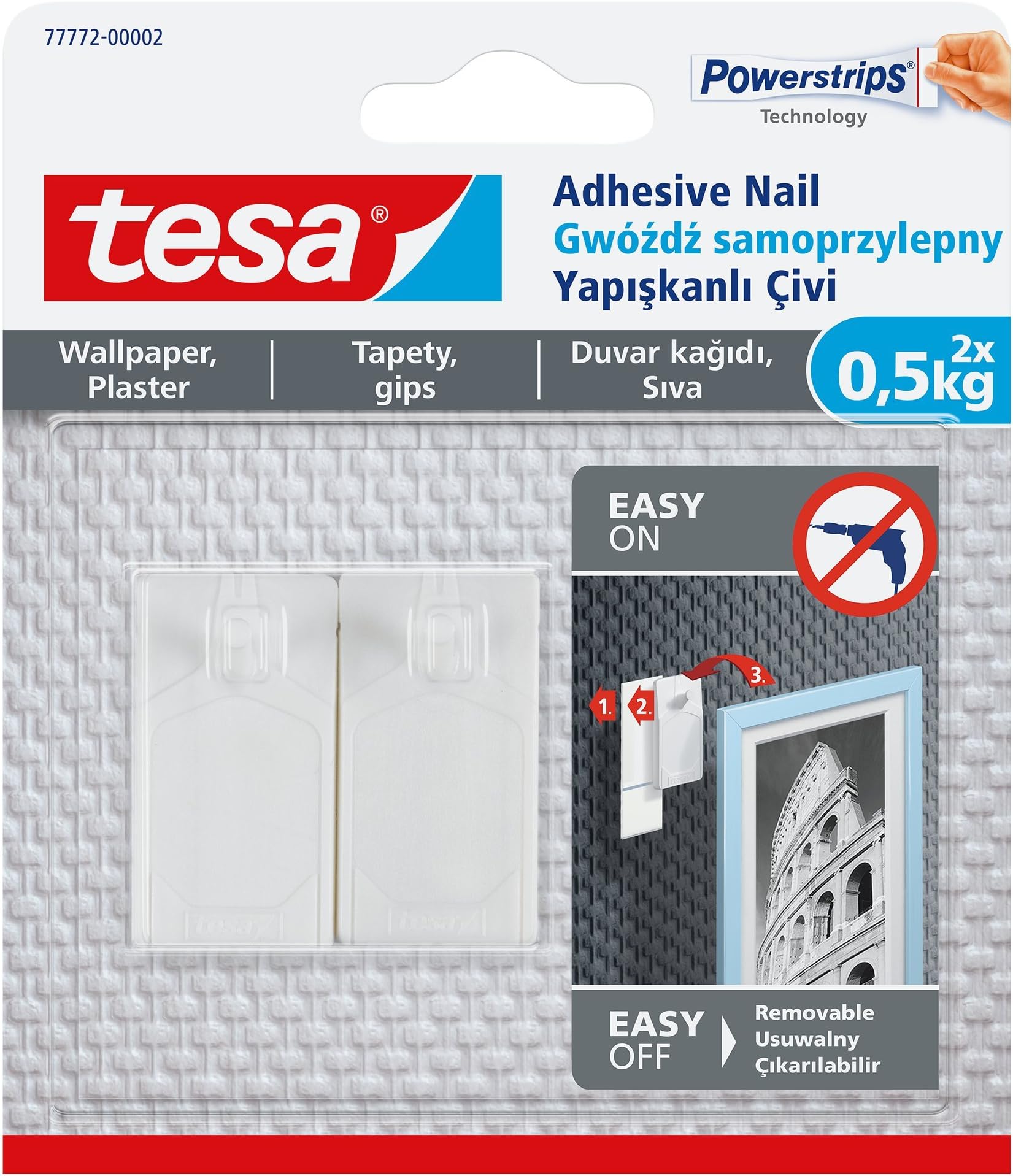 Adhesive Nail Sensitive Surfaces,