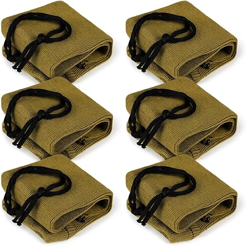 Miniatura 4 de GUGULUZA Calcetines extra gruesos para pistolas, calcetines de pistola para pistola, paquete de 456 mangas de pistola tratadas de silicona de punto