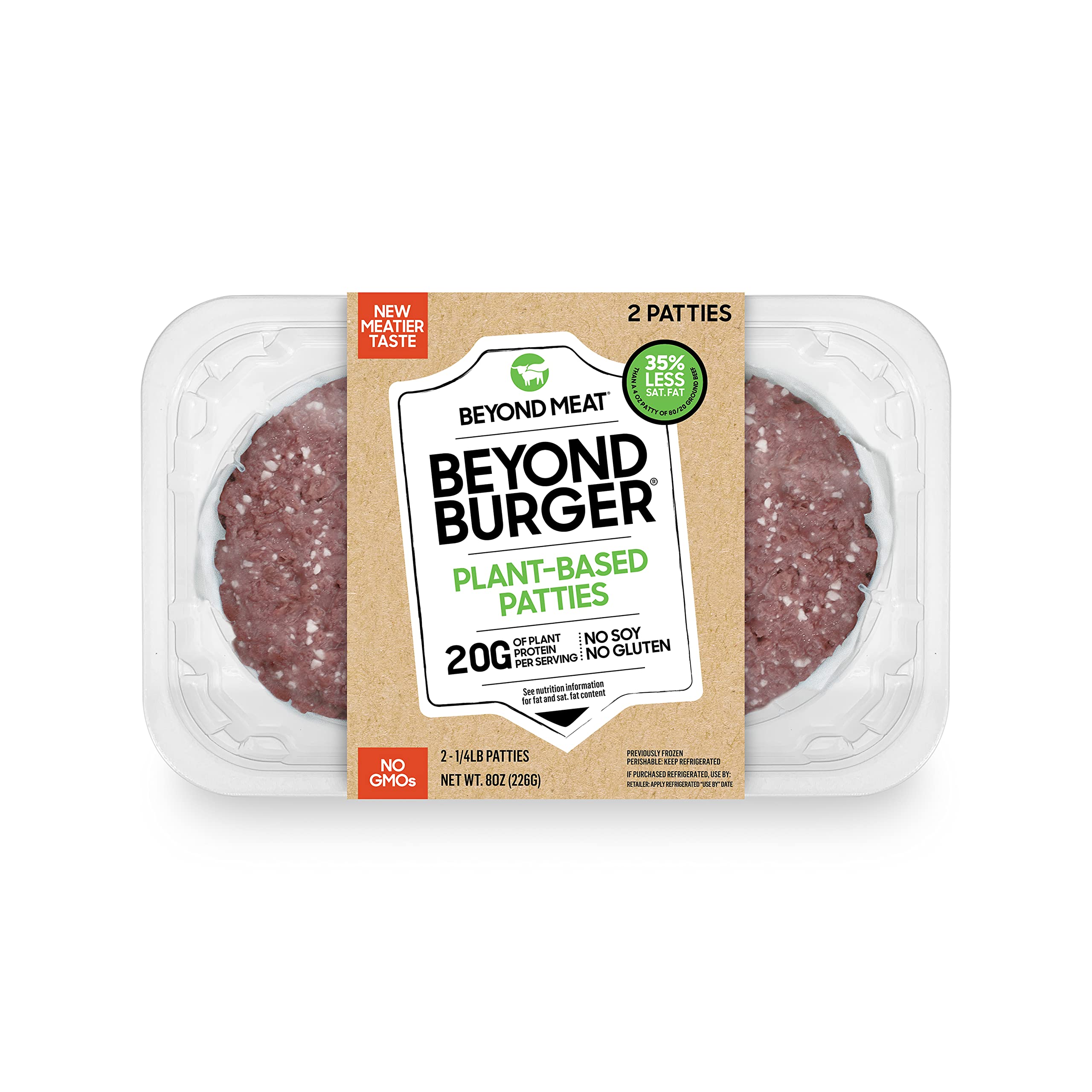 Buy Beyond Meat Beyond Burger PlantBased Patties 2 pk, 8 oz (Frozen