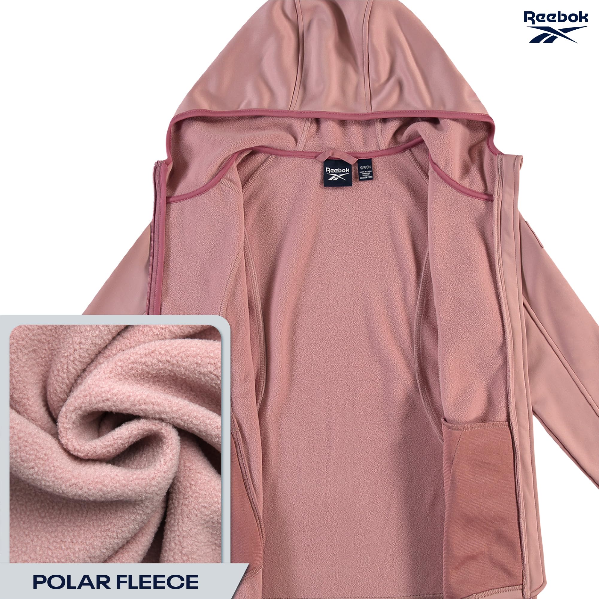 Reebok Damen L Rbk Softshell Jkt Sportliche Shell-Jacken (1er Pack)
