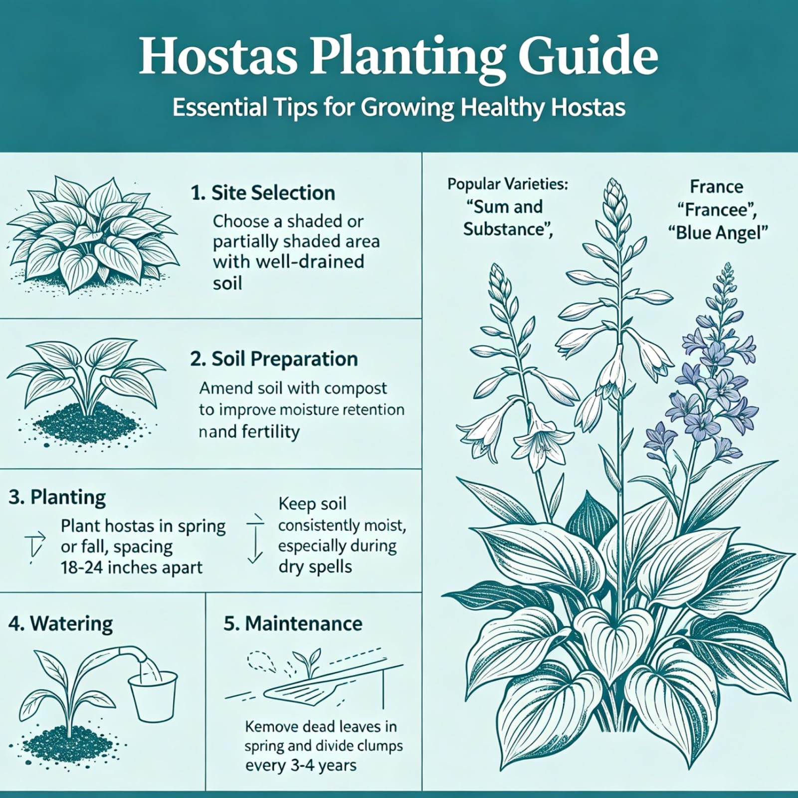 Facile Da Mantenere Rari Hosta/Perfetto per chi è sempre indaffarato/Resistente.edizione limitata.-15Hosta pezzo-H