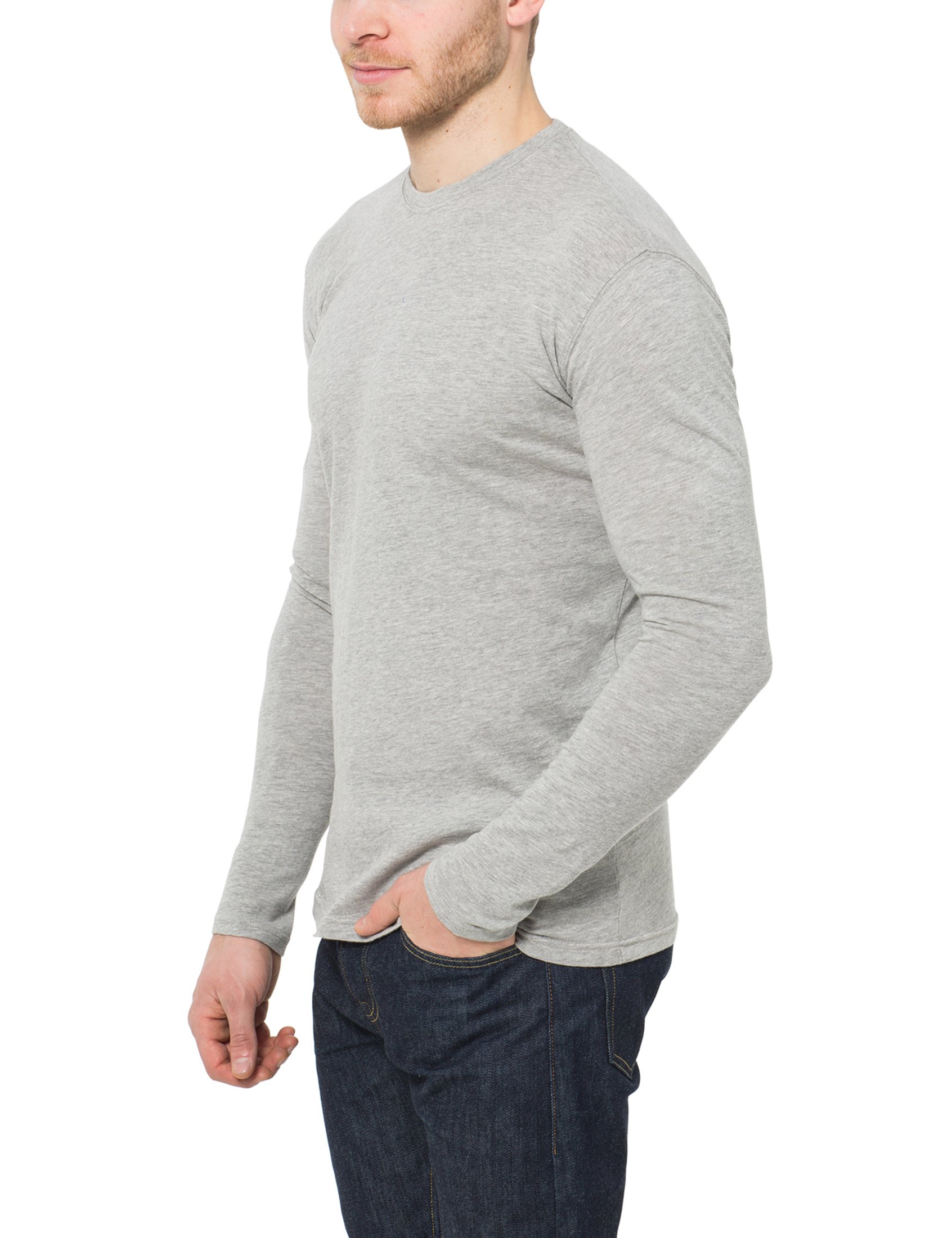 Lower East LE133, Maglietta a Maniche Lunghe Uomo