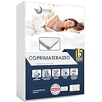 Dreamzie Coprimaterasso 140x200 cm - OEKO TEX - Copri Materasso 4 Angoli Elastici