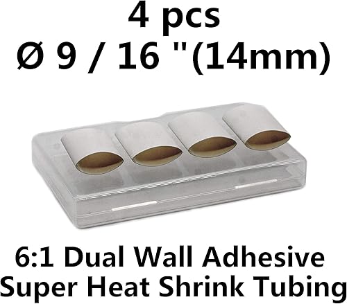 Miniatura 2 de Tubo adhesivo de doble pared 61, súper termorretráctil, reparación de cables, reparación de cables de carga Mac Book Air Pro, reparación de daños