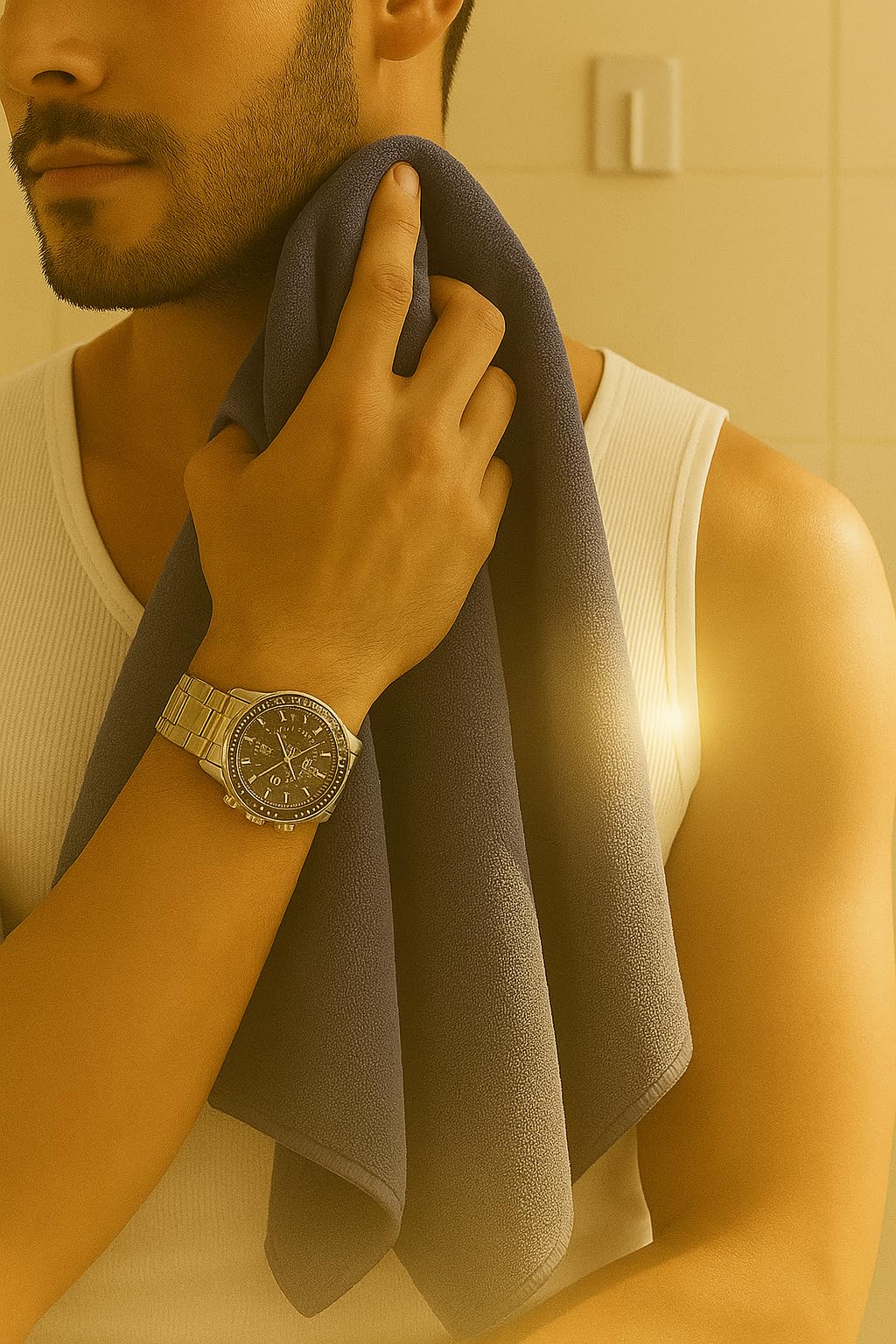 Microfiber Gym Towel for Men & Women Ultra Soft for Face Thin Quick Drying Lightweight Towel for Gym, Spa, Swimming, Sweat Absorbent for Men & Women Ultra Super Soft Lightweight Quick Drying