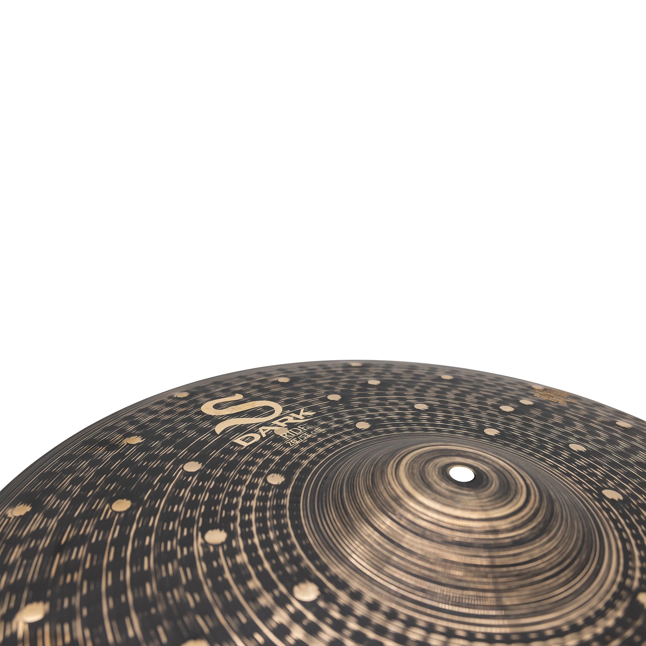 ZILDJIAN - SD20R 20" S Dark Ride - Piatto per Batteria, Bronzo B12, Finitura Opaca e Timbro Caldo, Ideale per Rock e Metal