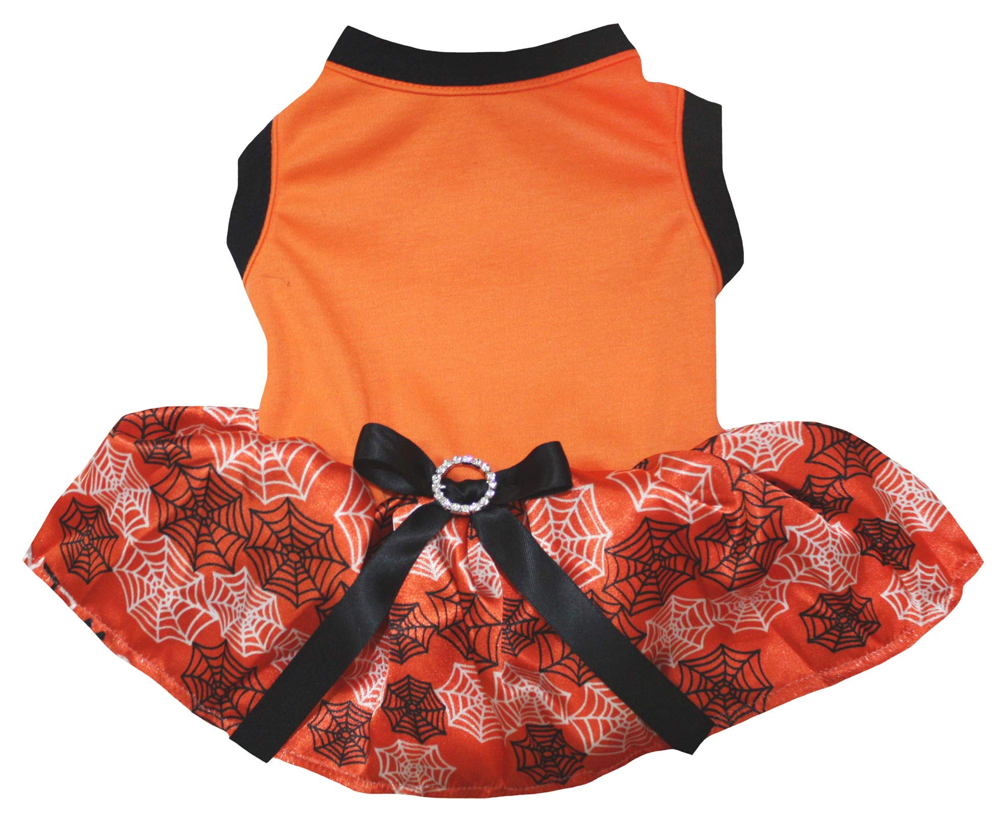 Robe pour chiot Halloween orange XXXL pour habiller confortablement un grand chien