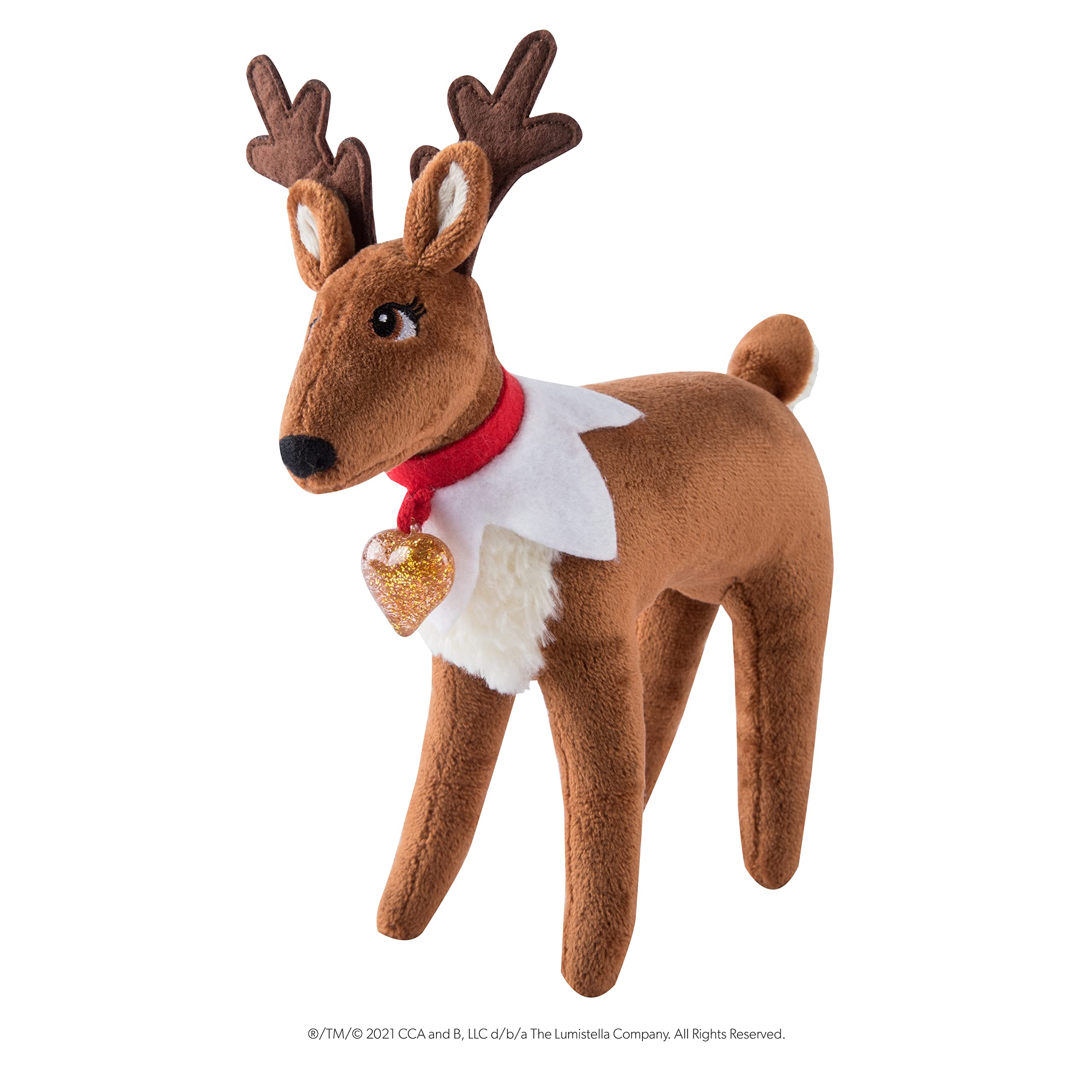 The Elf on the Shelf - Il Cofanetto Tradition Renna - con libro di racconti illustrato - L'Elfo sullo scaffale Tradizione di Natale - Peluche Natale