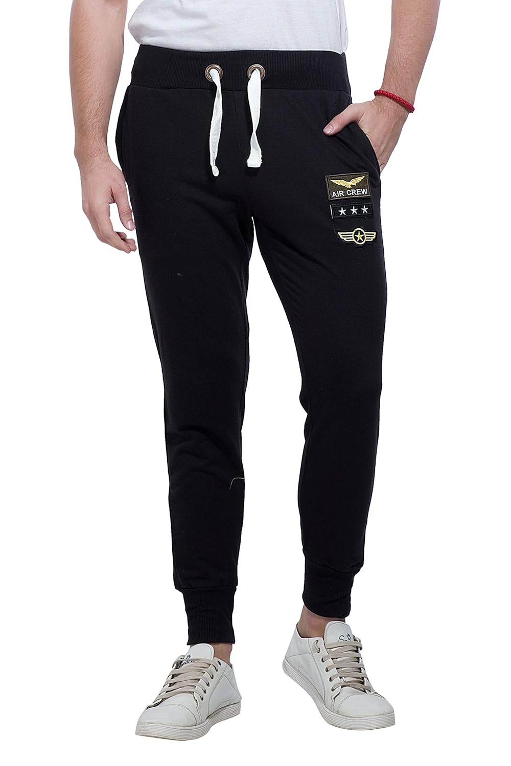 Alan Jones Clothing Men’s Slim Fit Mid Rise Track Pant