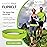 FlipBelt Classic Running Belt for Phone and Small Accessories, Exercise Waist Pouch for Women and Men, M, Neon Yellow