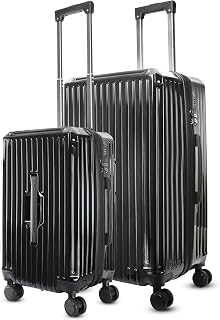 PREVEL Super Trunk Polycarbonate Trolley Bag Set - 20" Cabin & 26" Check-in | Lightweight Hard Shell Luggage | 360° Spinne... Price In India