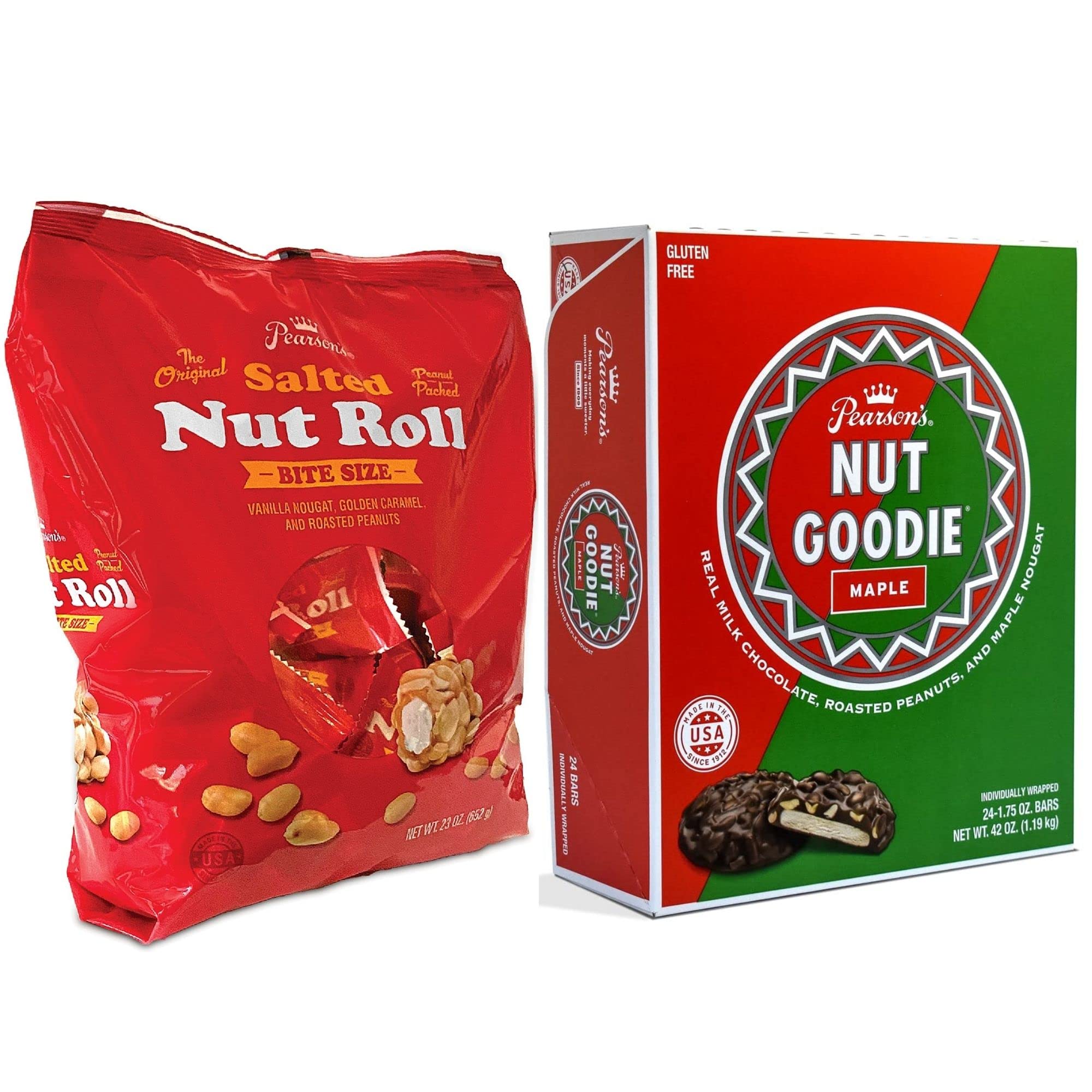 PearsonBite Size and Nut Goodie | Bundle Pack of 2