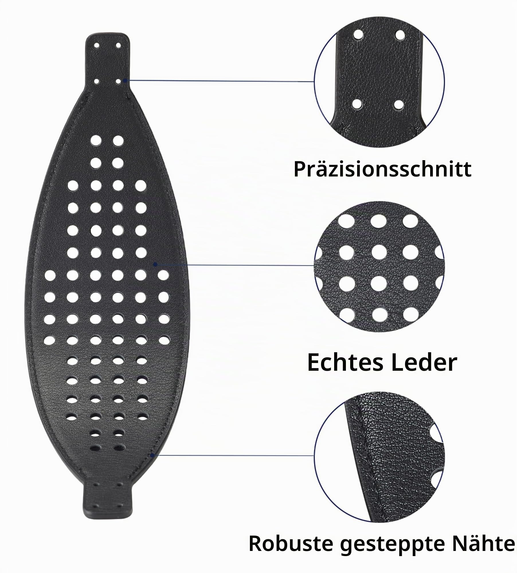 AHG Premium LCD-Ohrpolster und Kopfbügel, kompatibel mit den Headsets Audeze LCD-2 LCD-3 LCD-4 LCD-4z LCD-X LCD-XC LCD-MX4 und LCD-GX. Schaffell-Ohrpo