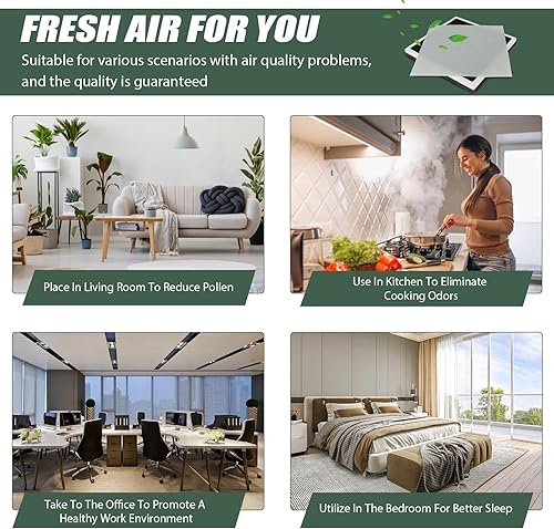 Miniatura 4 de Paquete de 2 filtros de repuesto Vital 100 compatibles con purificador de aire LEVOIT Vital 100, HEPA 3 en 1 H13 y juego de filtros de carbón