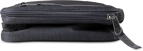 Miniatura 4 de PackIt Lonchera clásica congelable, carbón urbano, fabricada con tecnología EcoFreeze, plegable, reutilizable, cierre de cremallera con bolsillo