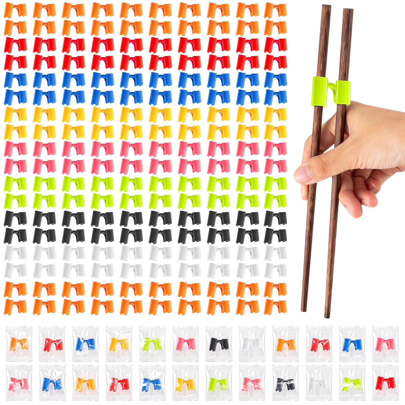 1000 Pcs Reusable Chopsticks Helper Training Chopstick for Beginner — Amazon image 10