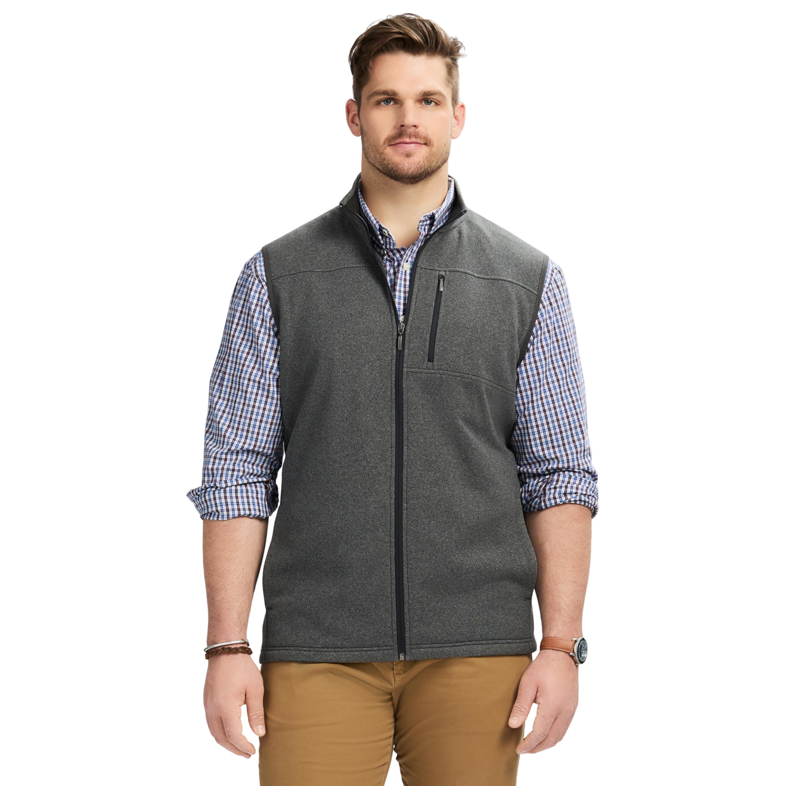 IZOD Big and Tall Fleece Vest