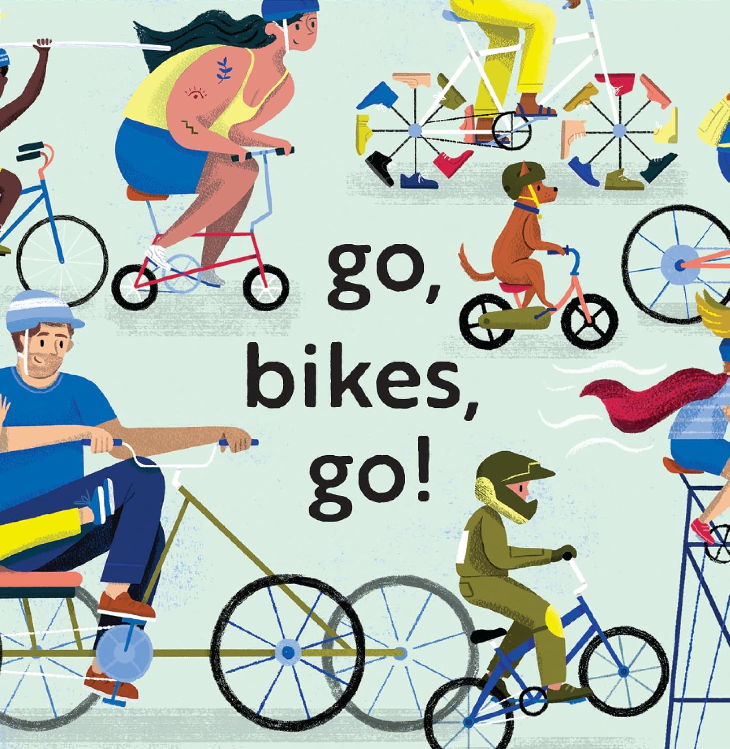 Go, Bikes, Go!: A Bike Book for Toddlers 1-3 (Things That Go Series)