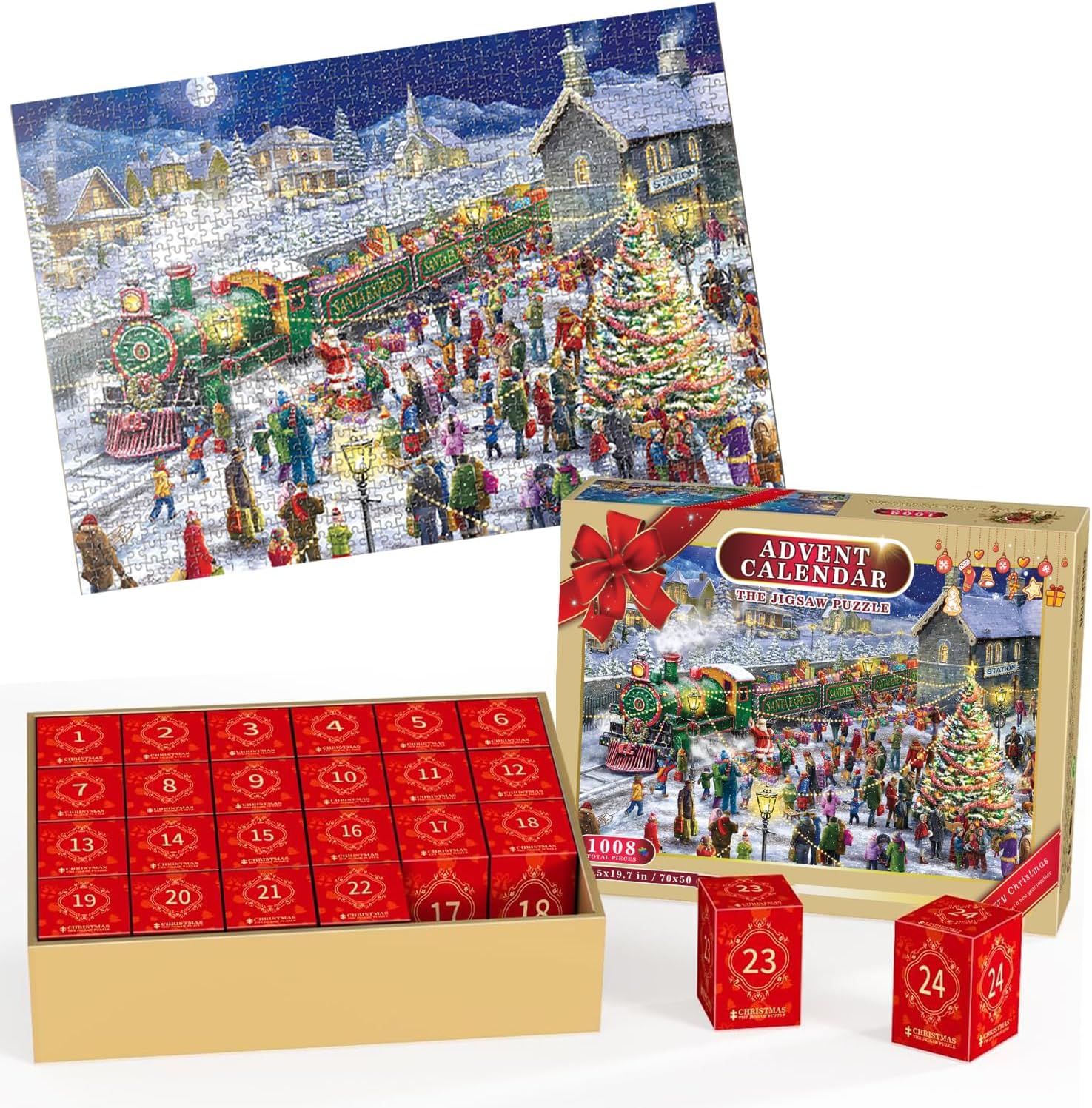 AEL Christmas Advent Calendar 2023 Jigsaw Puzzles