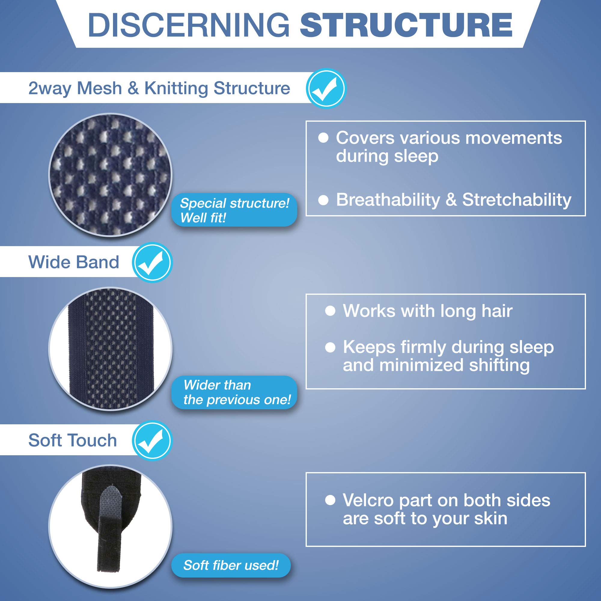 Buy Supotto Belt Perfect Pillow CPAP Headgear Strap(Not Included Masks