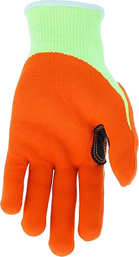 Miniatura 3 de MCR Safety UT1955M UltraTech - Guante de trabajo Hypermax de calibre 13, guante de seguridad de protección contra impactos de caucho termoplástico