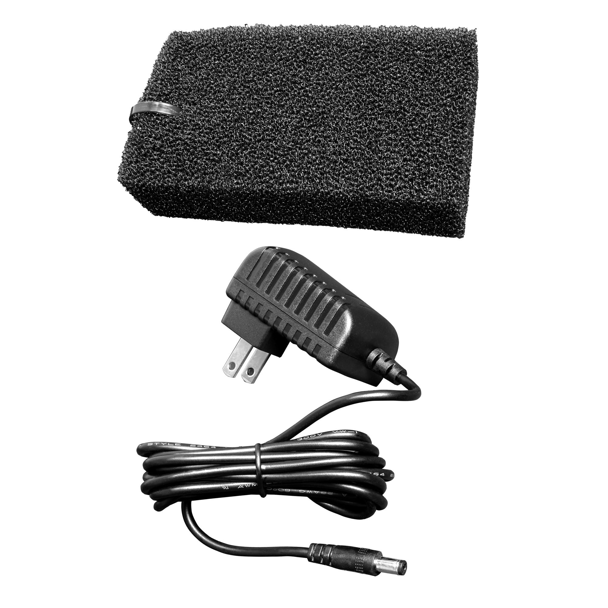 Aquatop BFK-08 Glas-Aquarium-Set mit Filter und LED-Beleuchtung, All-in-One-Fischtank, ideal für Süß- und Salzwasser, 2,5 l