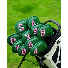 Azalea Floral Golf Club Head Covers, Georgia Peach Themed Golf Head Covers