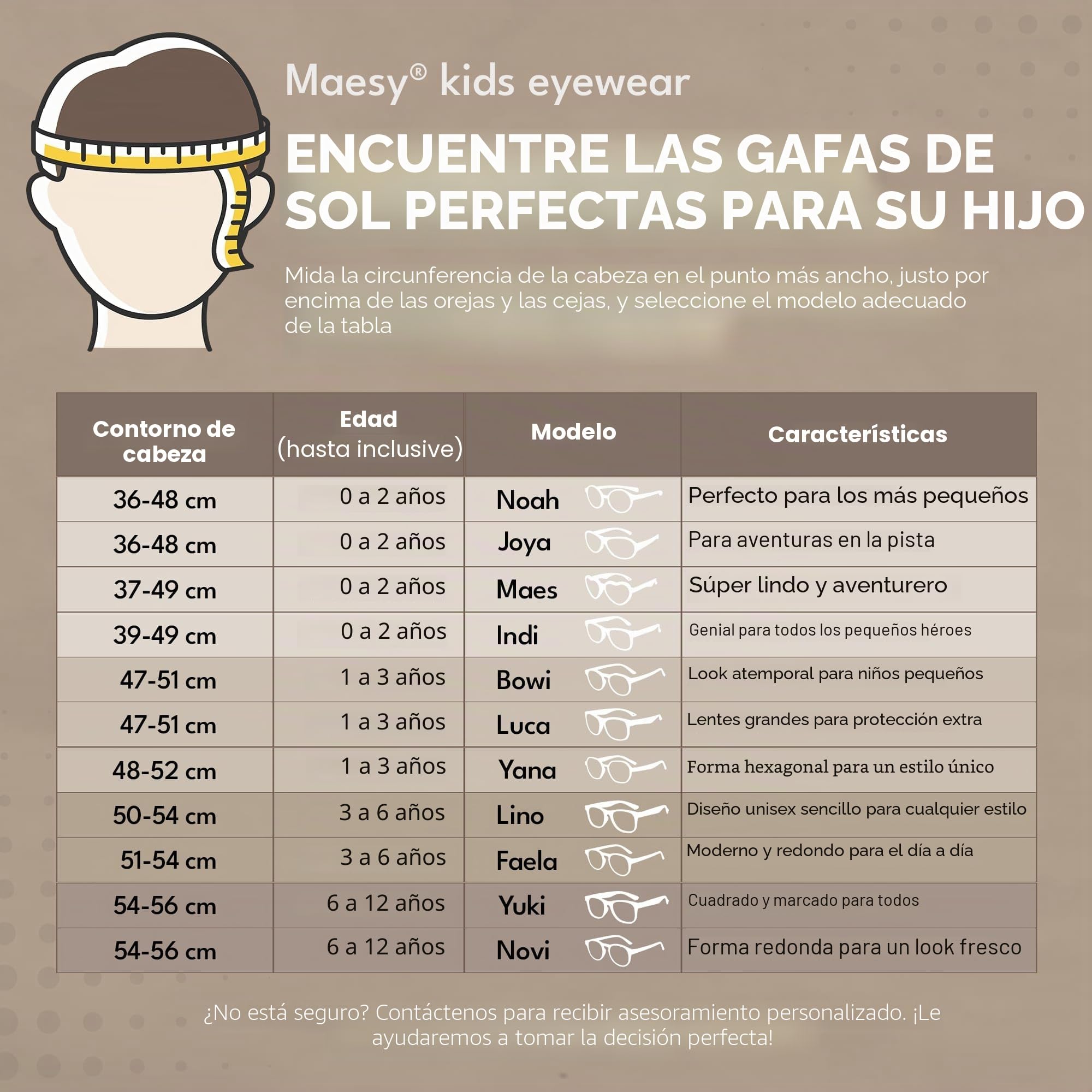 Gafas de Sol para Bebé, 0-2 Años, Protección Polarizada UV400, Montura Flexible y Blanda, Cinta Elástica Ajustable, Gafas de Sol Seguras y Cómodas para Bebés, Maes