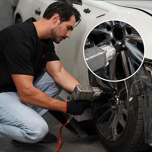 Miniatura 7 de Reniteco Juego de 48 piezas de enchufes de 38 pulgadas, SAE (516"-34") y métricas (0.315 in-0.866 in), enchufes profundos y poco profundos, barras