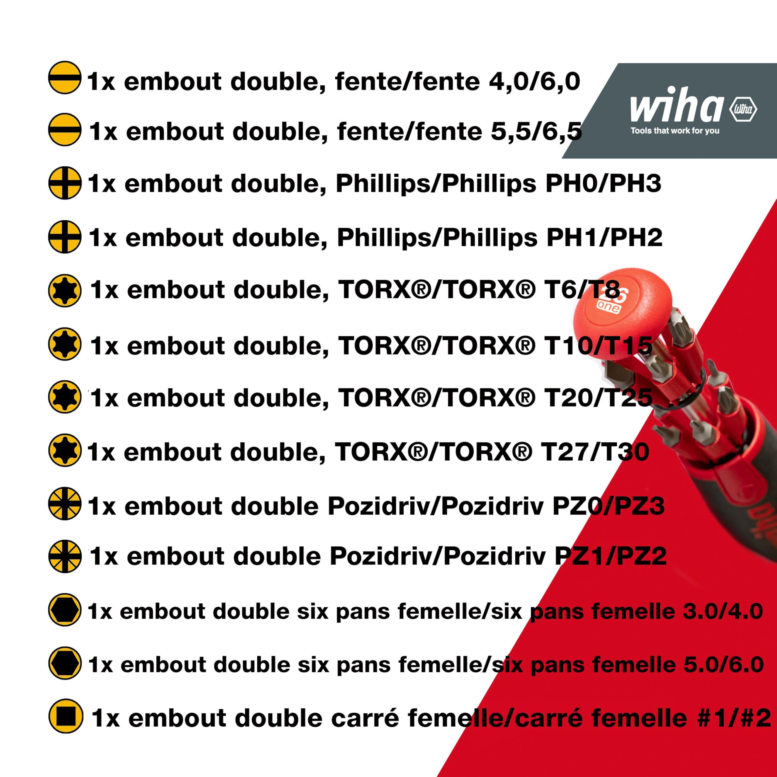 Destornillador con cargador LiftUp 26one®