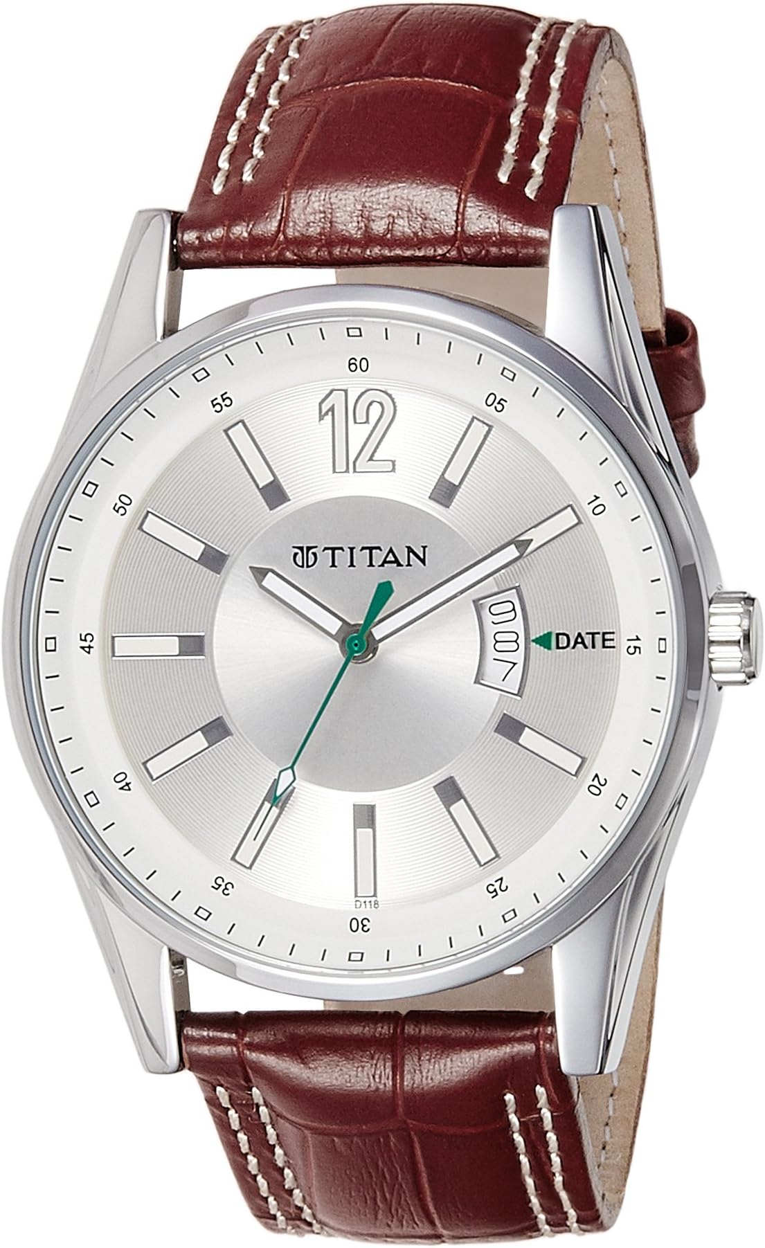 Titan Octane Analog Silver Dial Men's Watch - NE9322SL03J/NP9322SL03