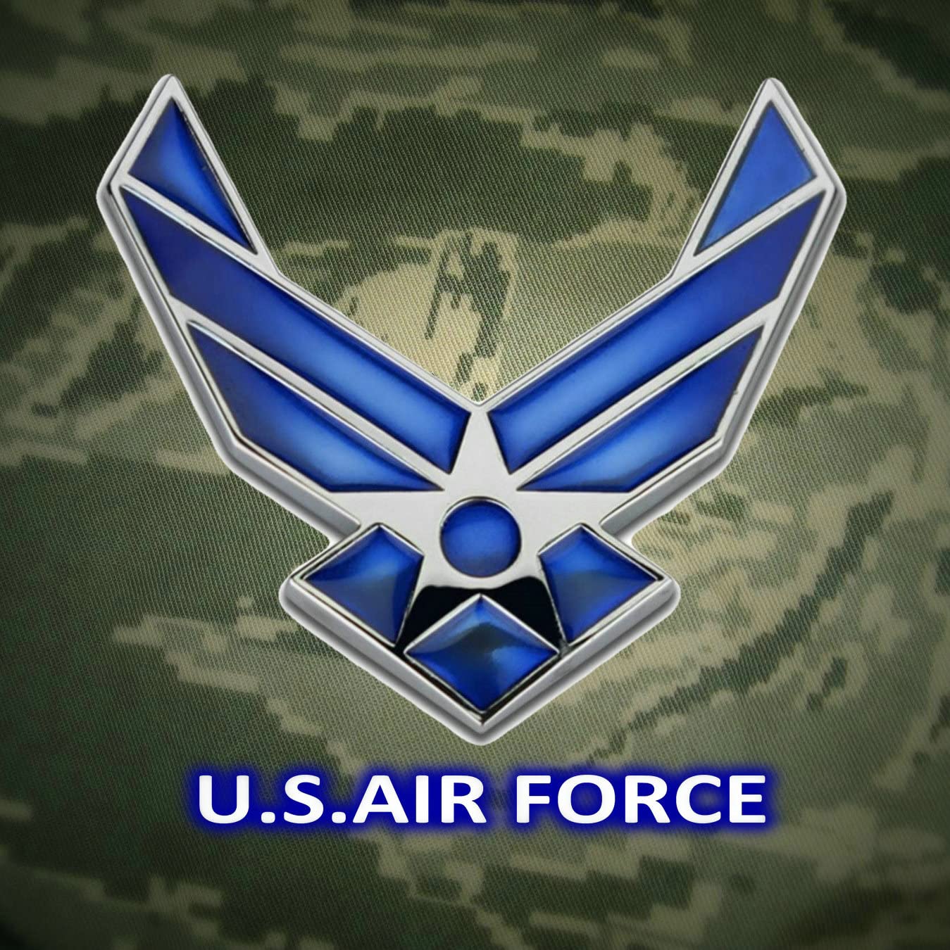 Military Air Force Blue Car Rwraps™ Air Force Blue Camouflage