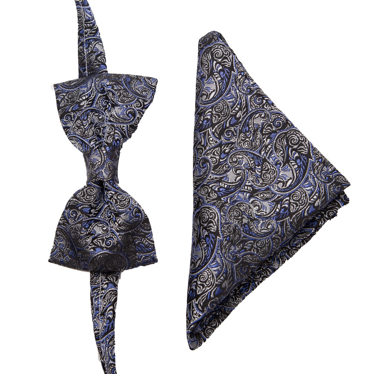 to the nines Men's Bow Tie & Matching Pocket Square-picture-12