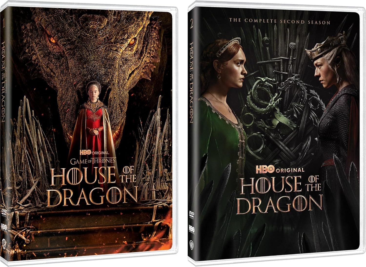 House of the Dragon: The Complete First and Second Seasons - 8 Disc DVD Set