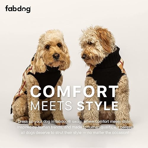 Miniatura 4 de fabdog Chaleco suéter para perro, ropa duradera y suave para mascotas, bonitos diseños festivos para todos los perros, regalo ideal, se adapta a